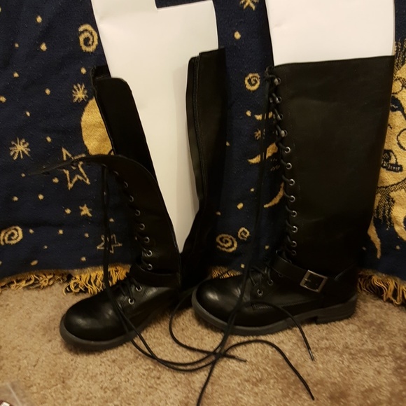 UNIONBAY Shoes - Unionbay black thigh-high